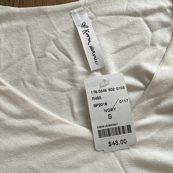 THREE Long-Sleeve V-neck Bodysuits - Perfect Condition - Picture 2 of 4